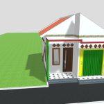 Desain rumah lebar 8 5