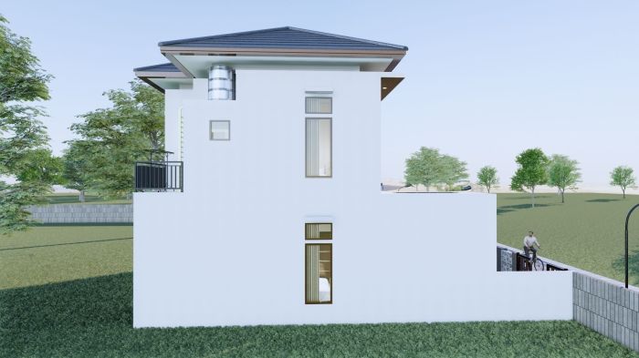 Desain rumah minimalis 2 kamar 3d