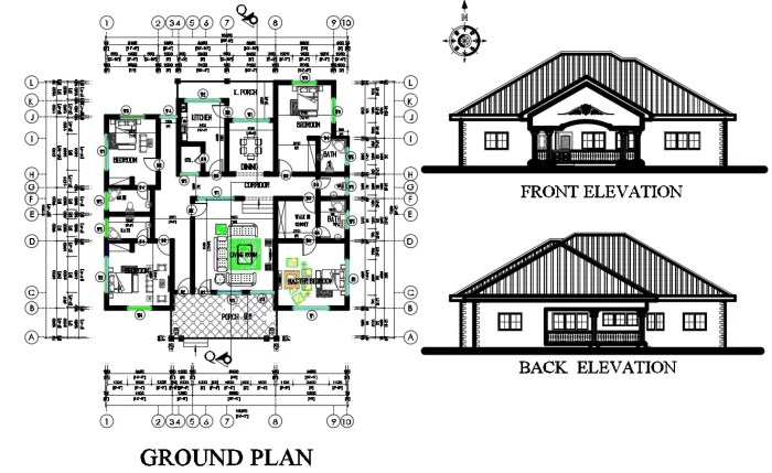 Desain rumah lengkap dengan tampak