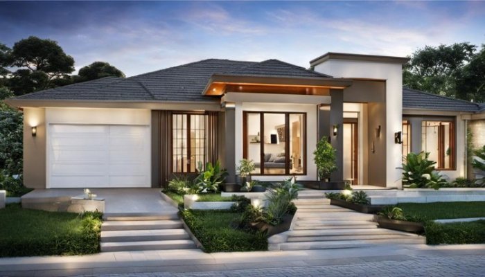 Desain rumah minimalis 1 lantai pinteres