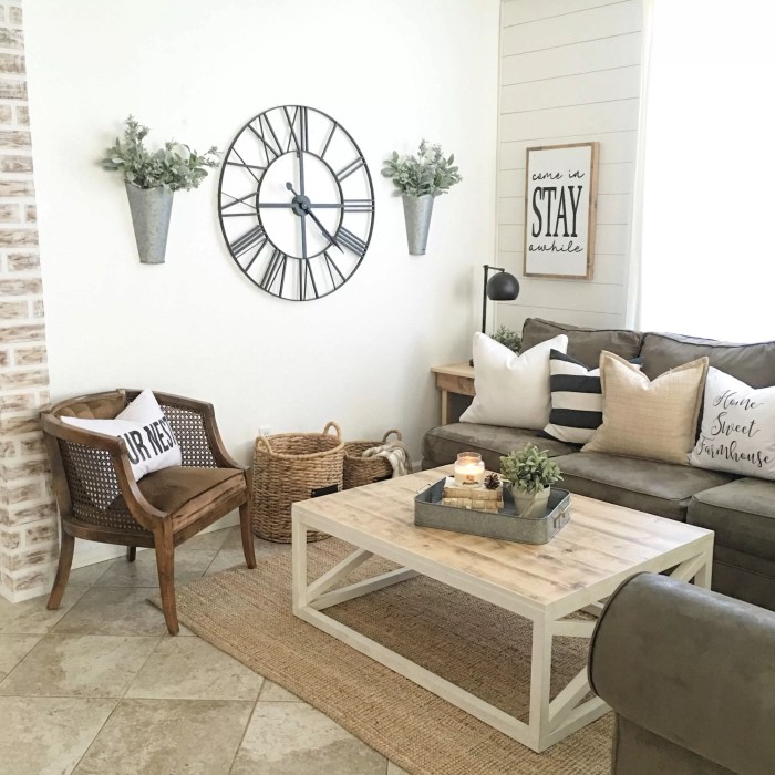 Living room decor small ideas design farmhouse idea style